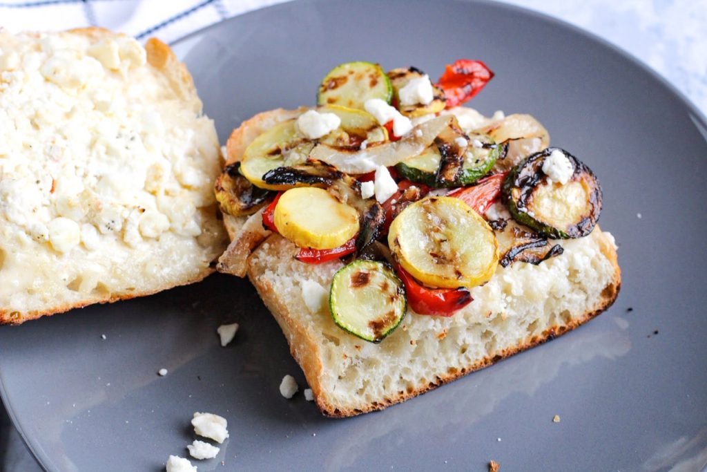 grilled vegetable sandwiches