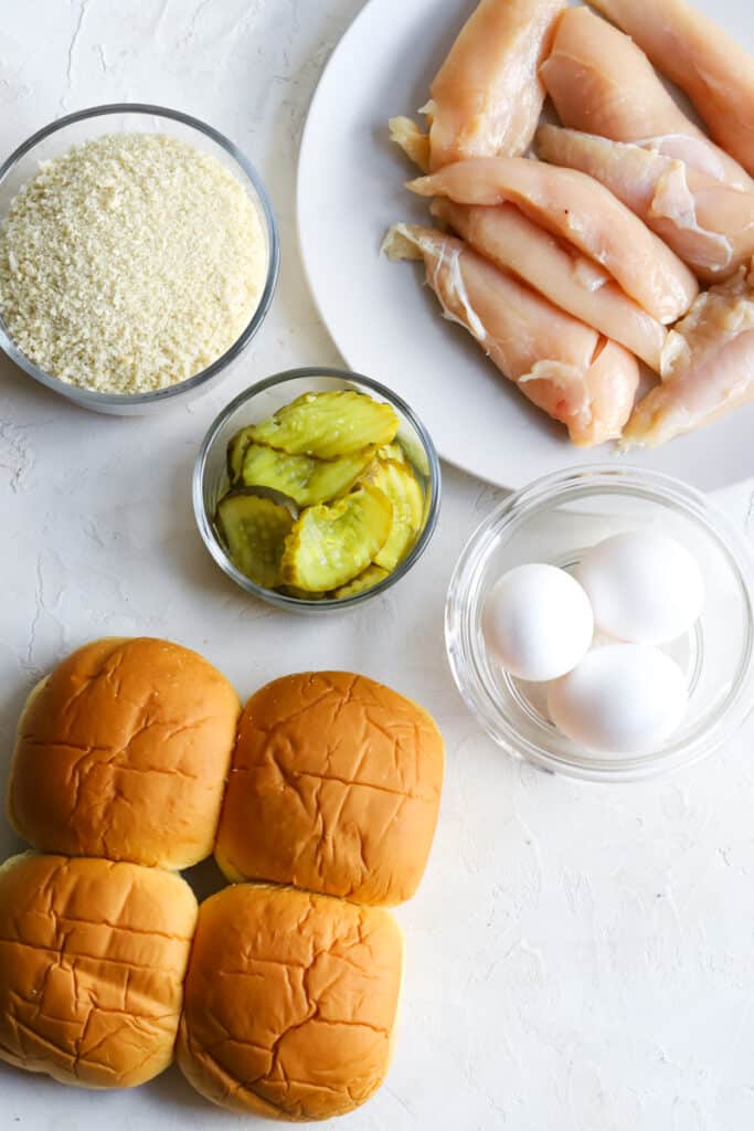 ingredients for air fryer popeyes chicken sandwich