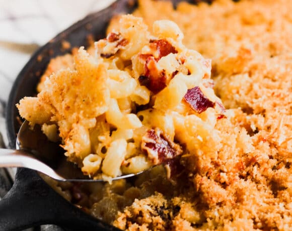 Smoked Mac and Cheese with Bacon