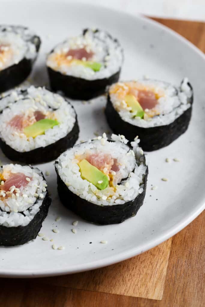 sushi close up