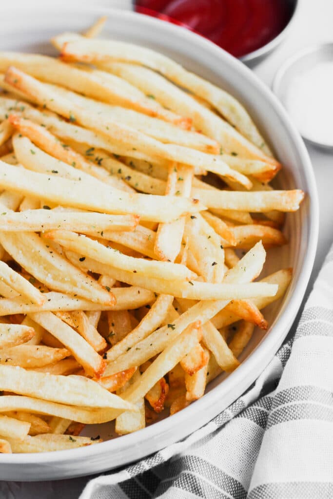 hand cut homemade french fries