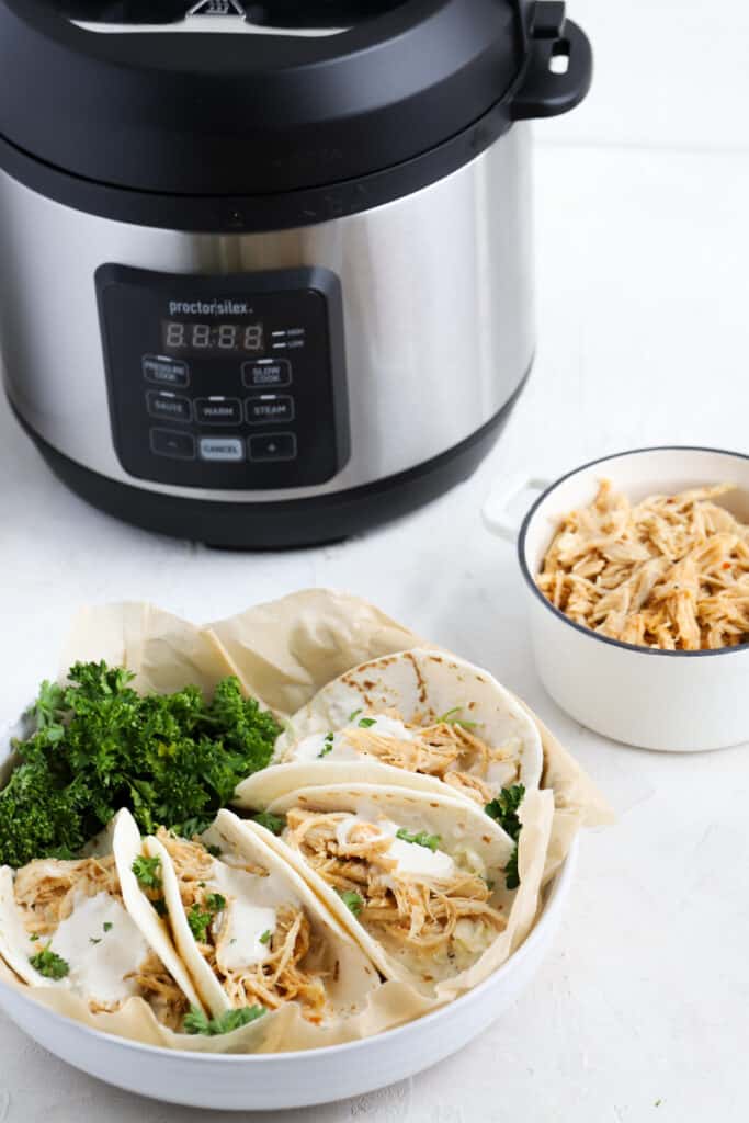tacos and pressure cooker