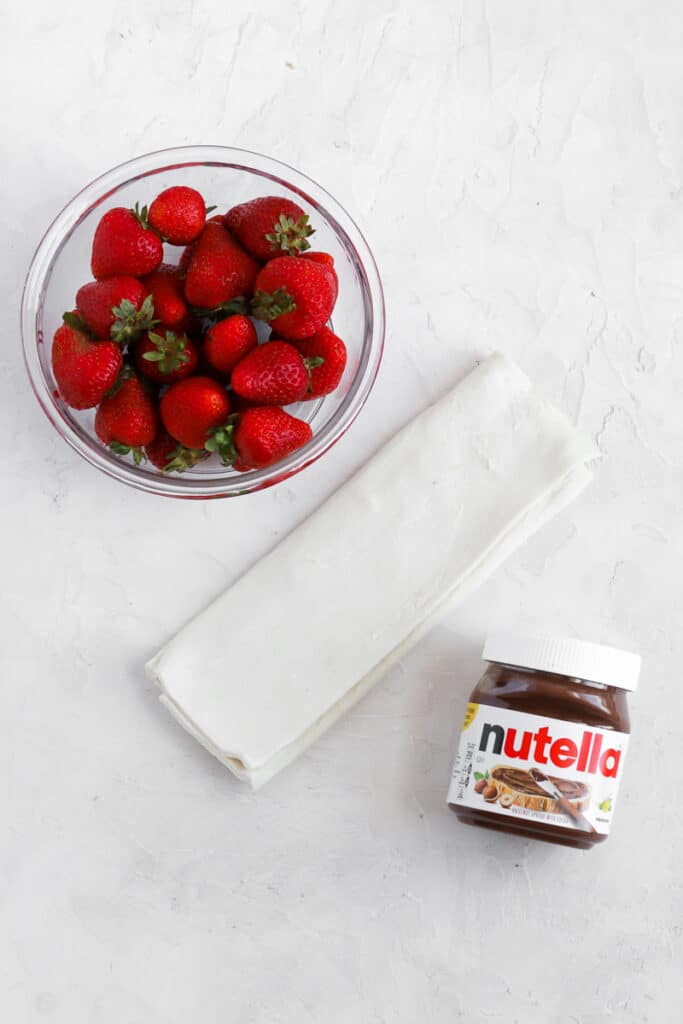 nutella puff pastry ingredients