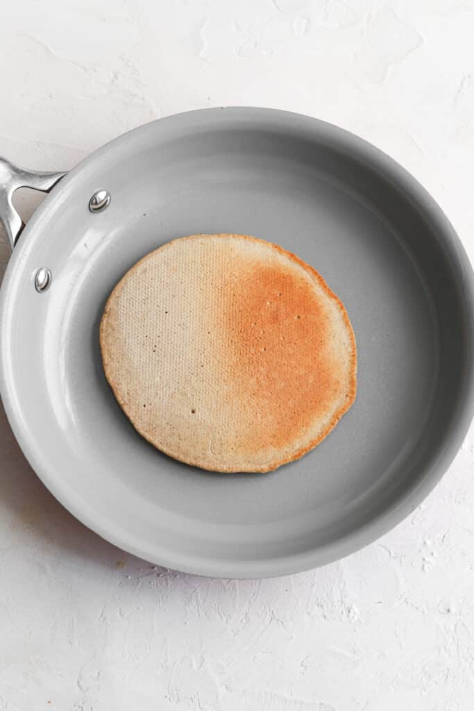 pancake in a skillet