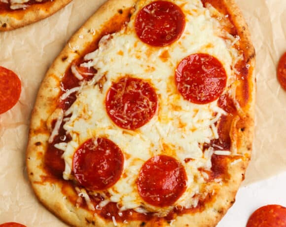 pepperoni flatbread pizza